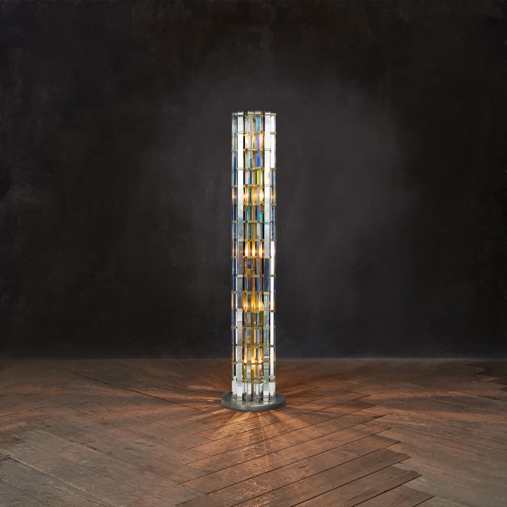 Night Rod Short Floor Lamp