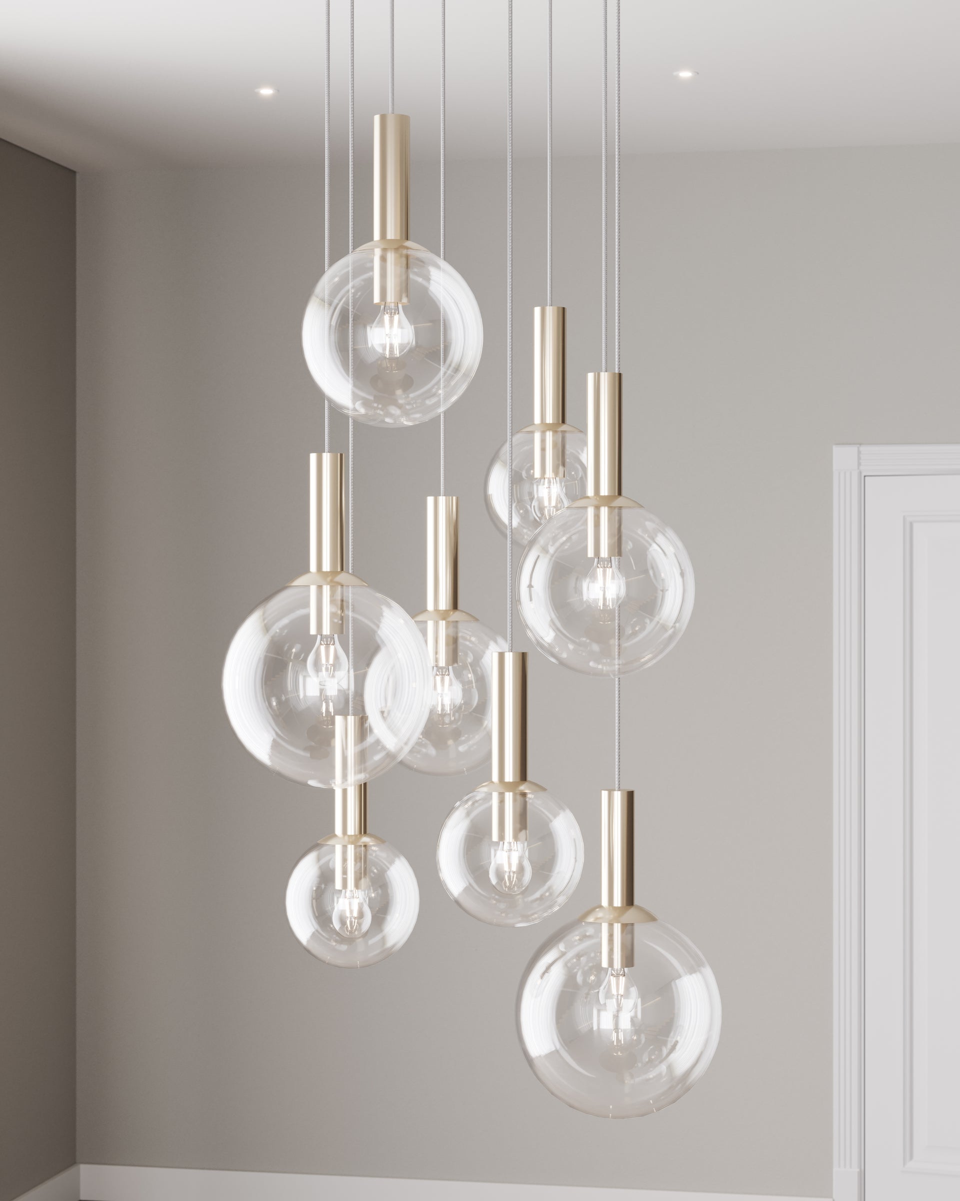 Bubbles Chandelier
