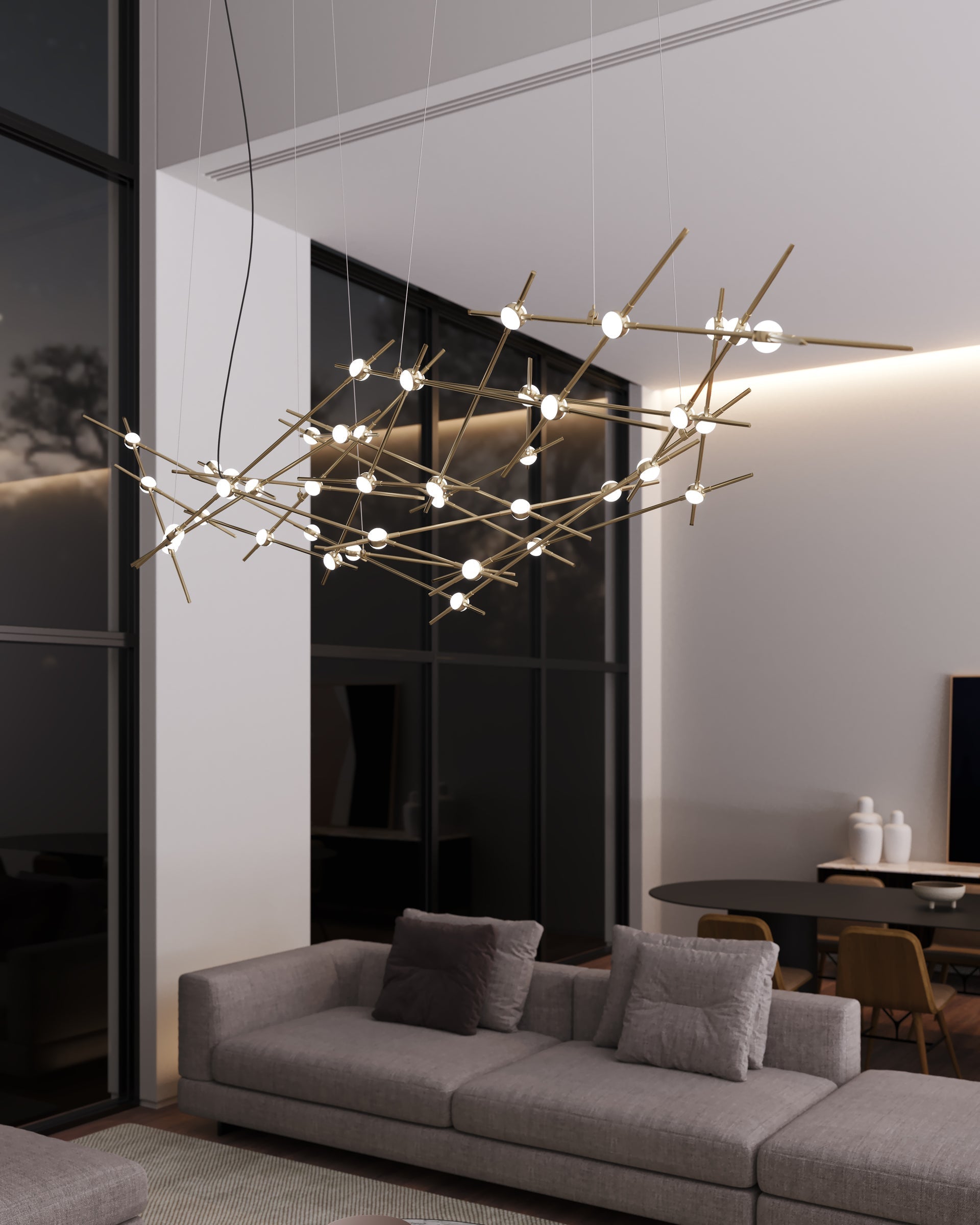 Constellation Chandelier 92W"