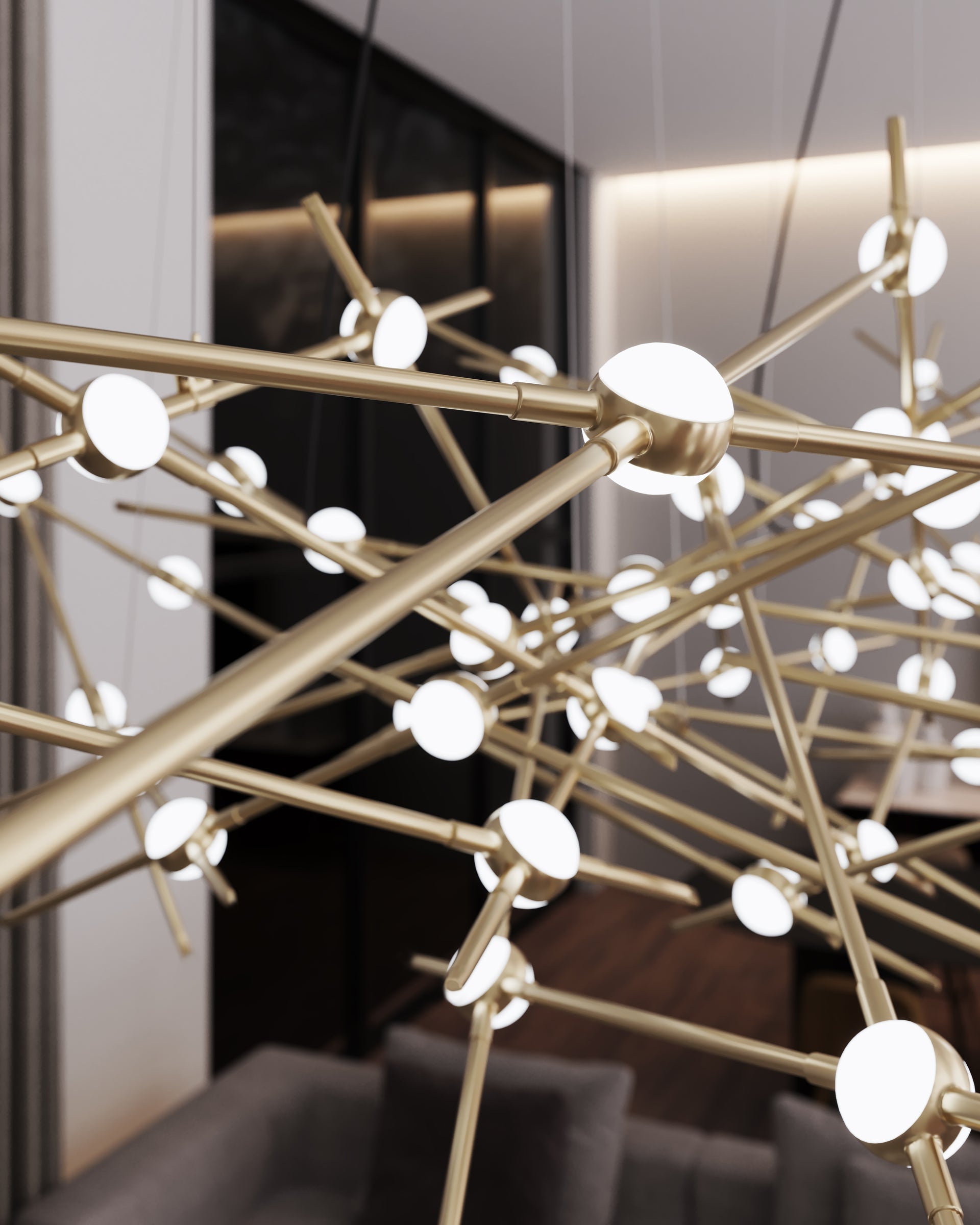 Constellation Chandelier 92W"