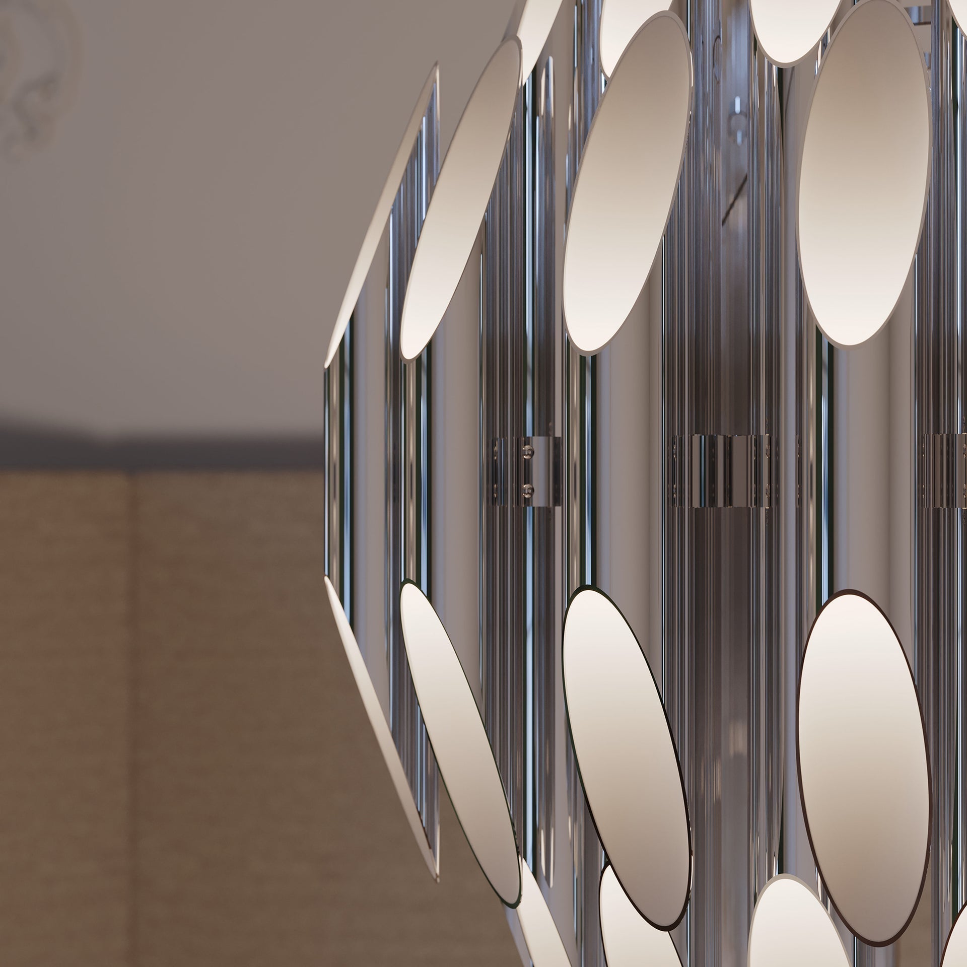 Chimes Chandelier 23.25H