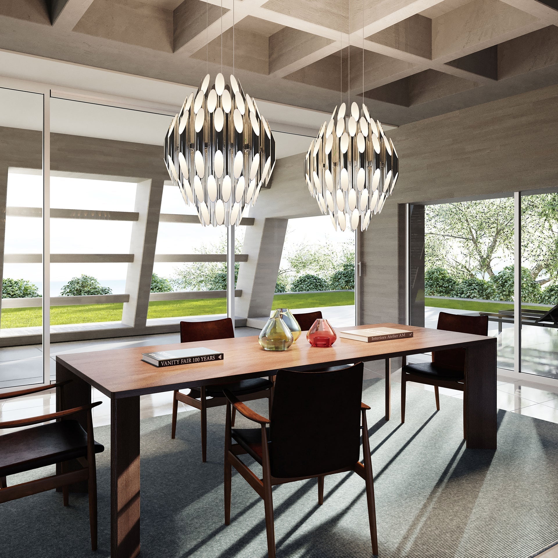 Chimes Chandelier 32.25H