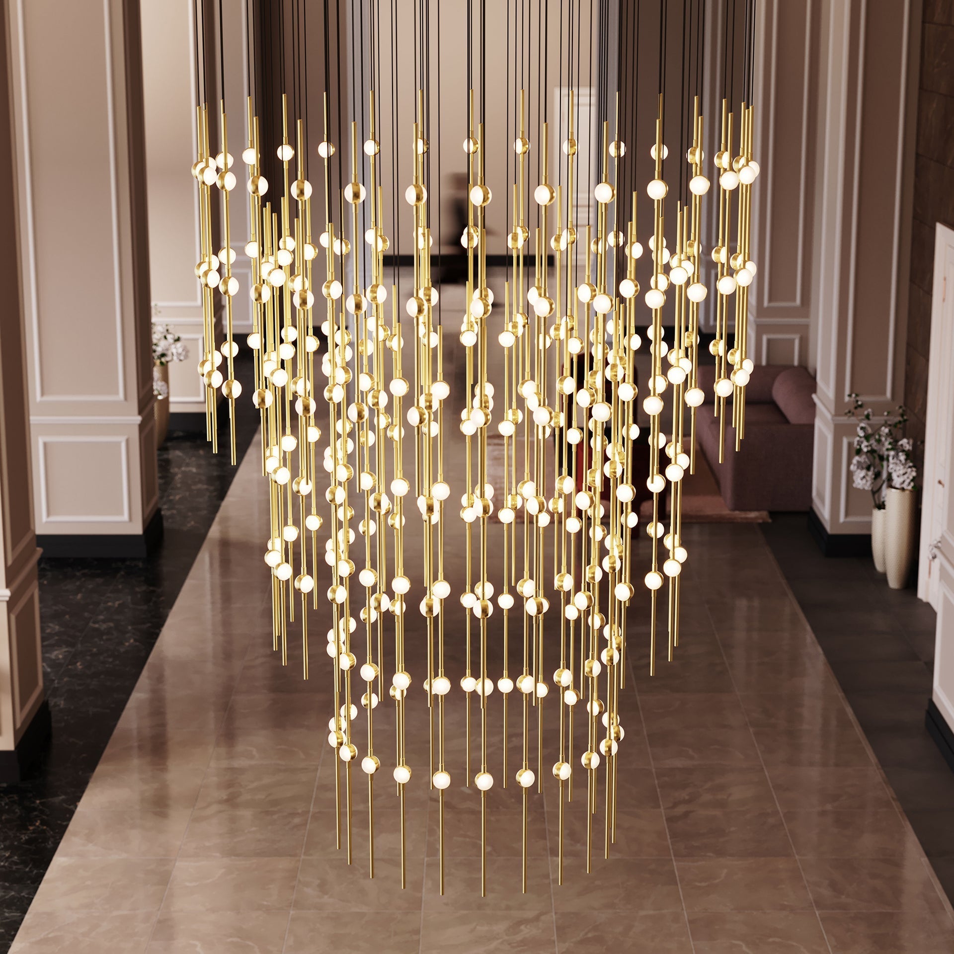 Constellation Chandelier 48W"