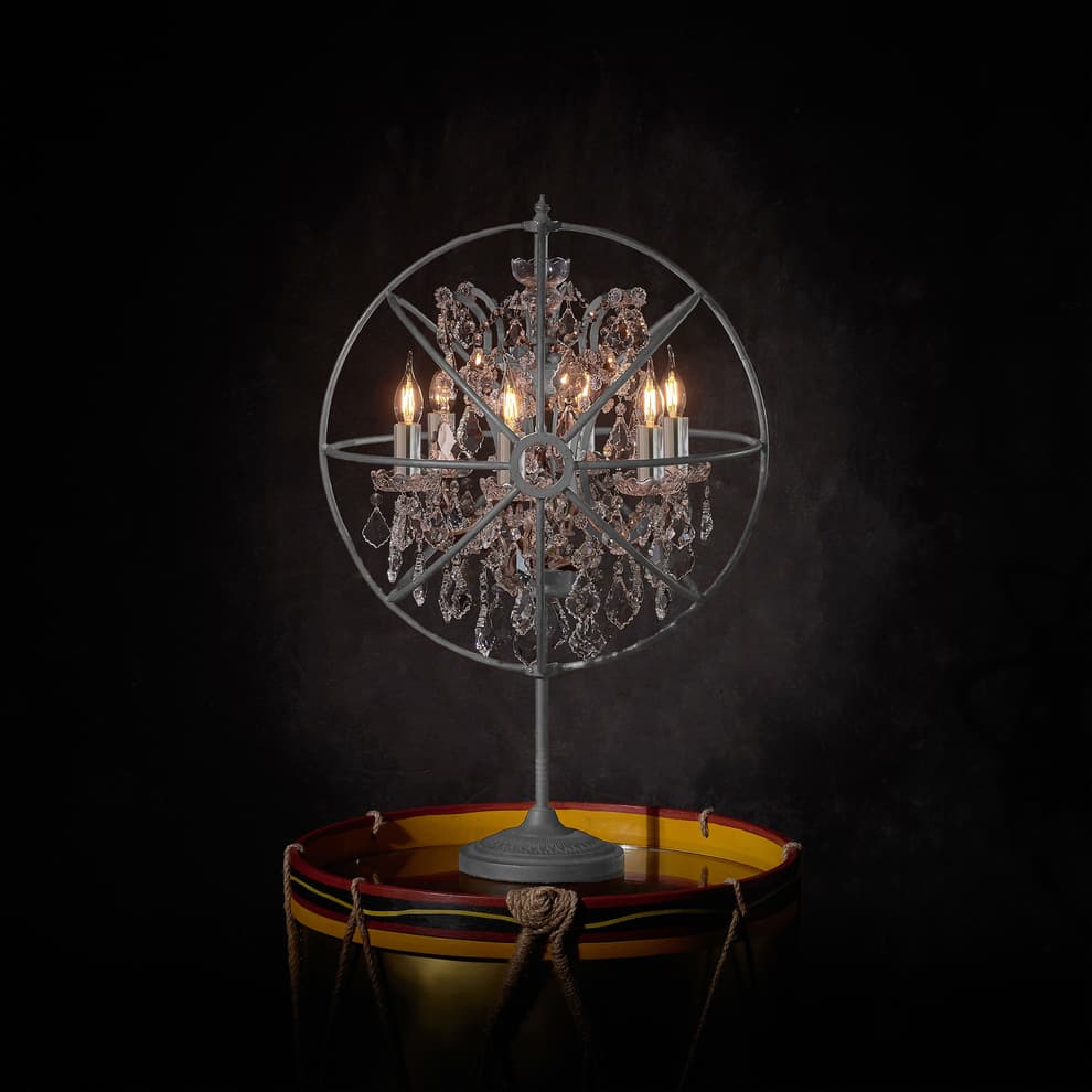 Gyro Crystal Table Lamp
