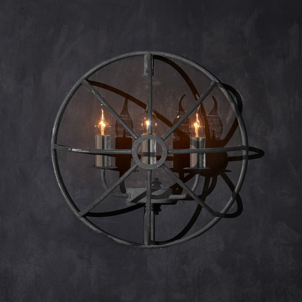 Gyro Sconce