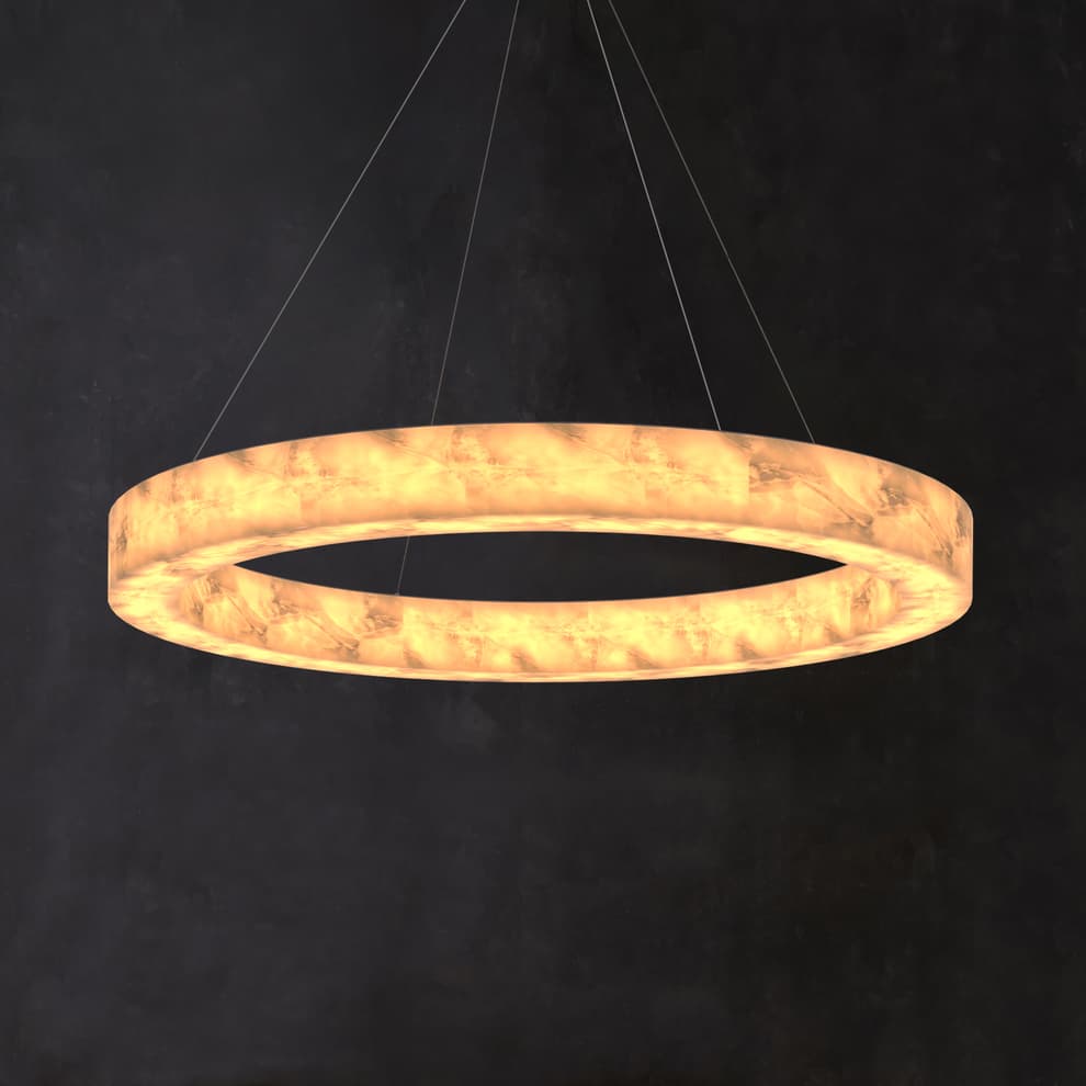 Frozen Ring Pendant 59.1"