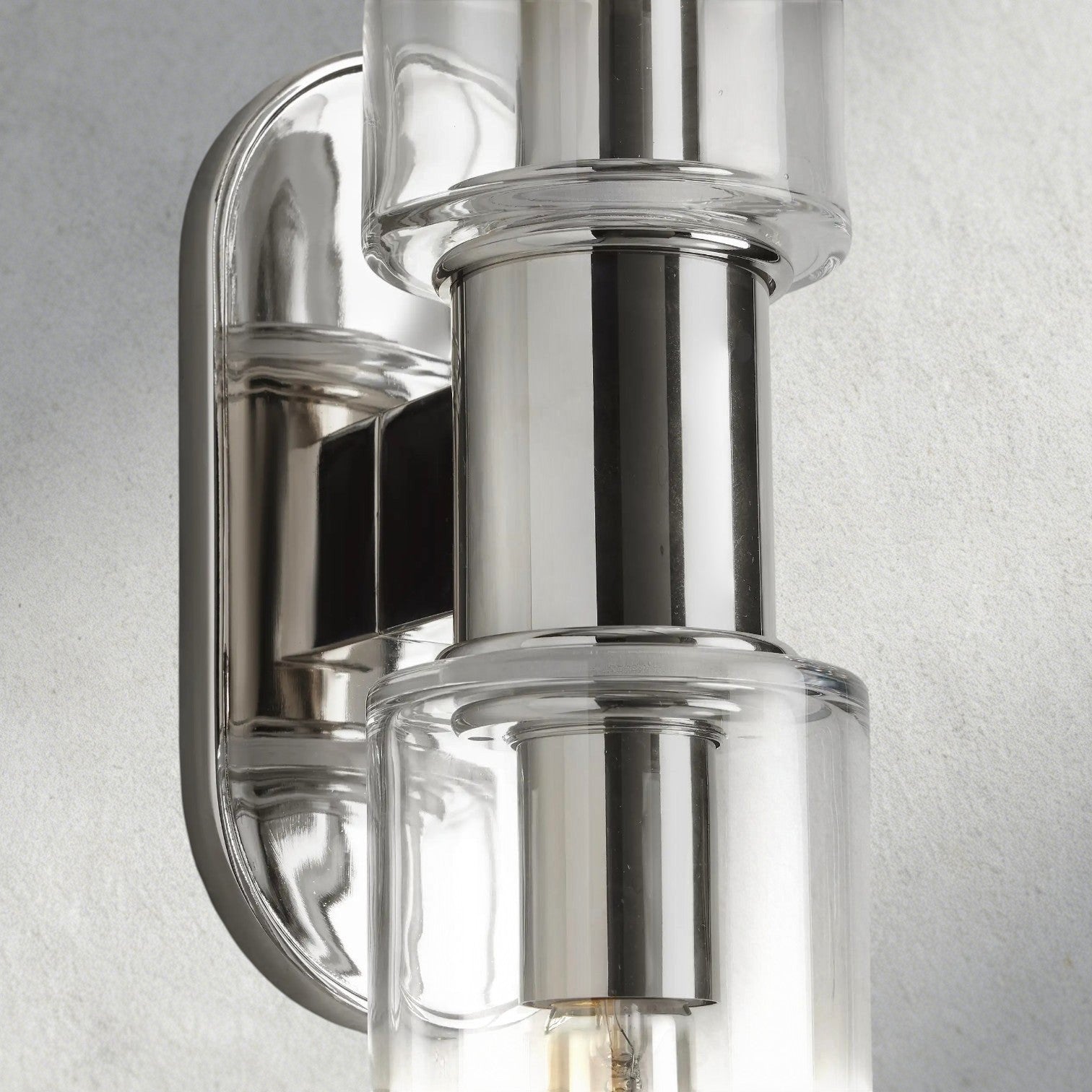 Harlin Double Sconce in Clear