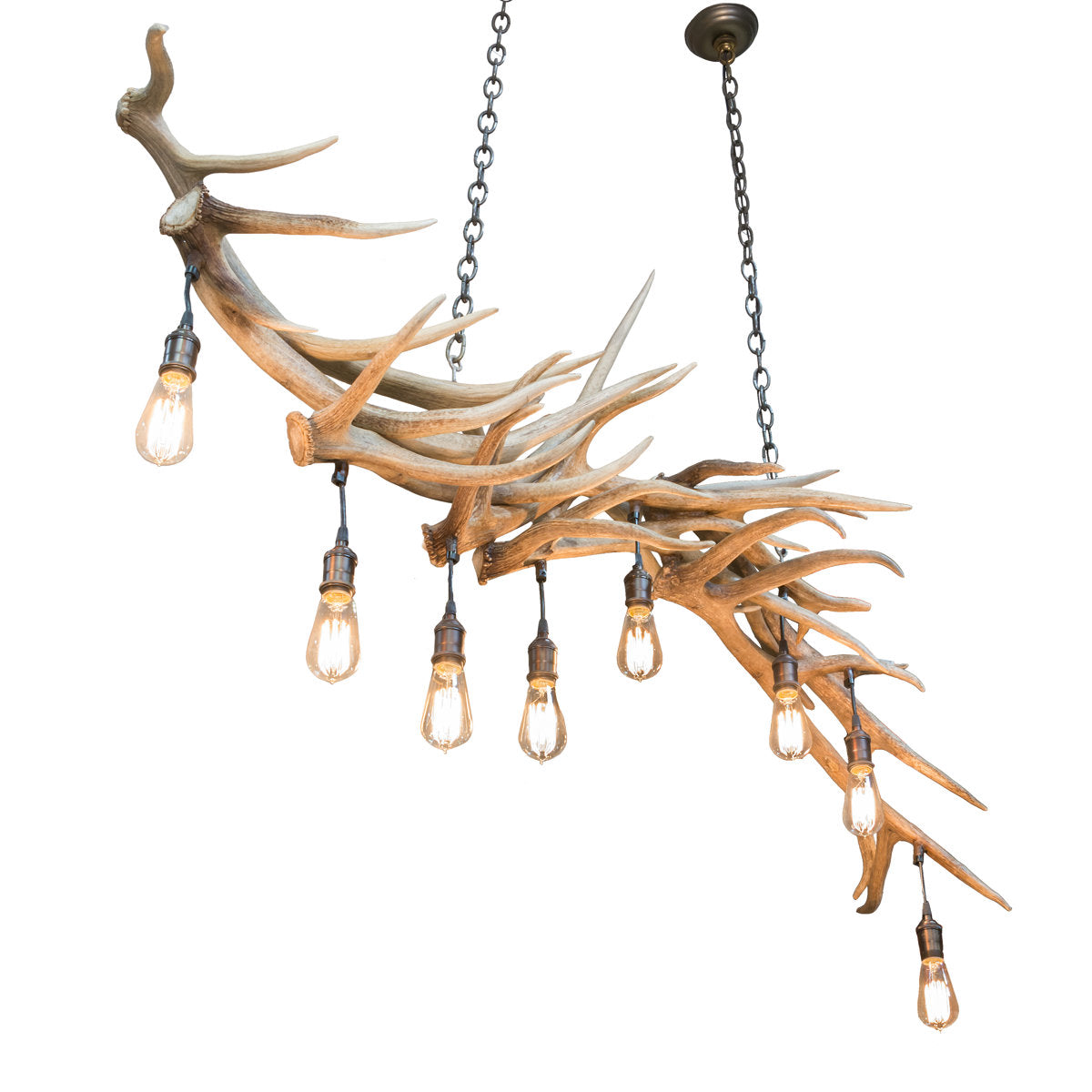 8 - Light Chandelier 69"W