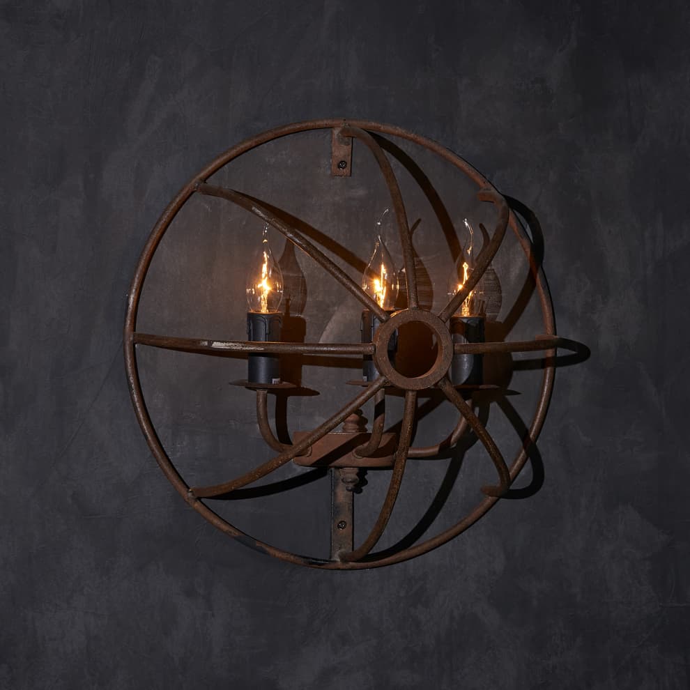 Gyro Sconce