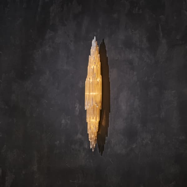 Selenite Sconce