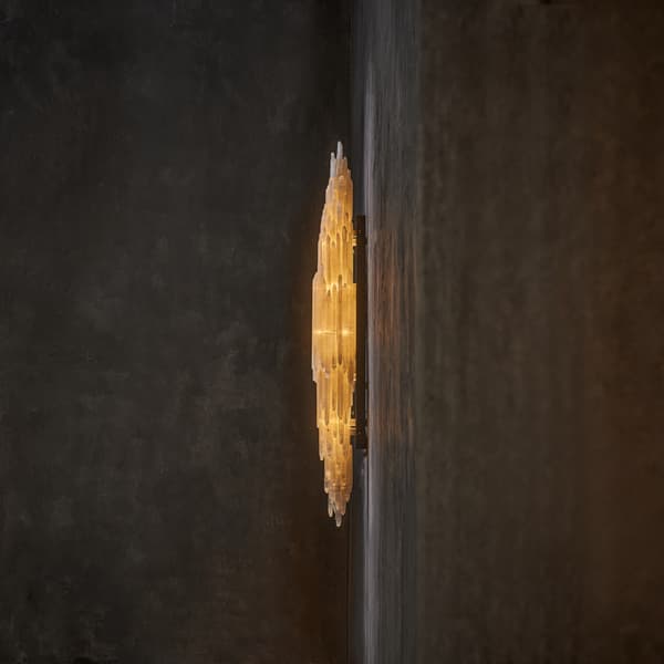 Selenite Sconce