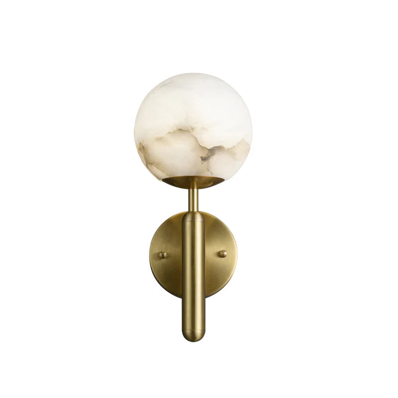 Renata Alabaster Global Wall Sconce