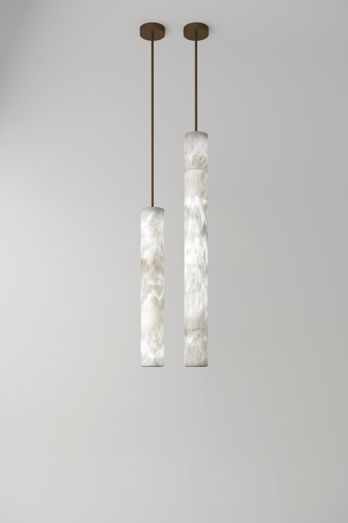 Alabaster long Pendant Light (customize)