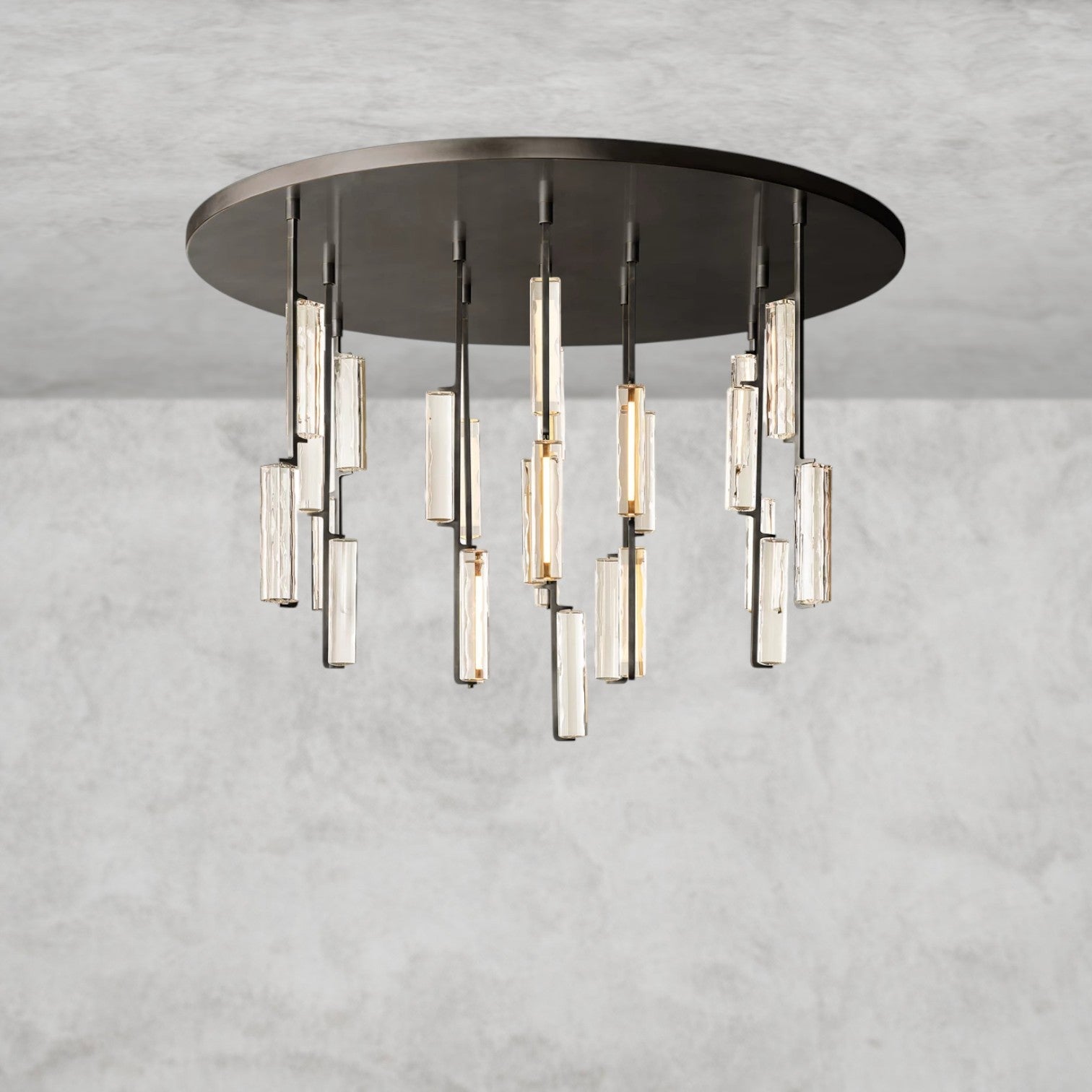 Audubon Crystal Round Chandelier 24", 40", 56"