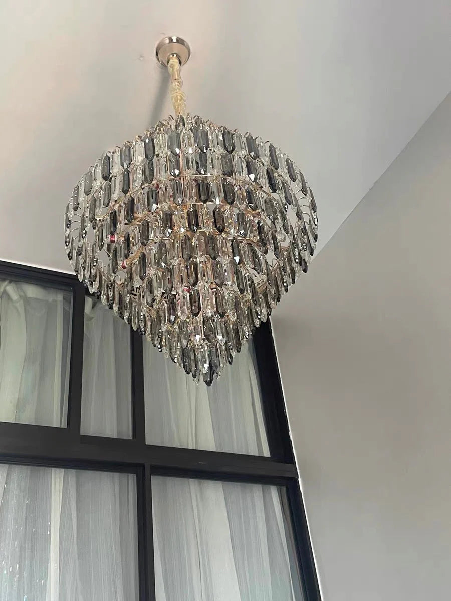 Rastine Crystal Round Chandelier