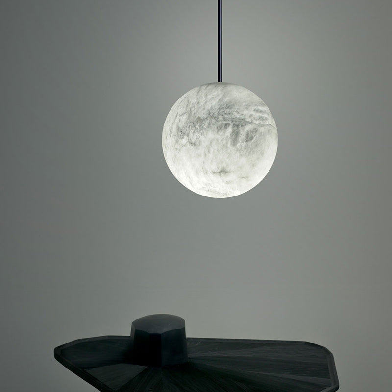 Alabaster Sphere Group Pendant Chandelier,Multi Pendant Light