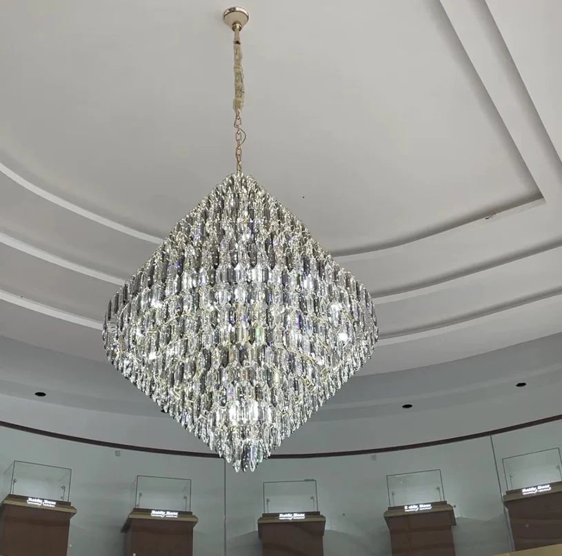 Rastine Crystal Round Chandelier