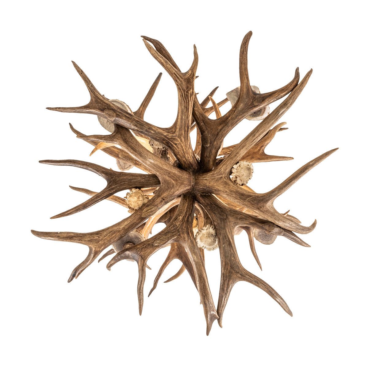 Rustic Lodge 6 - Light Chandelier 20"W