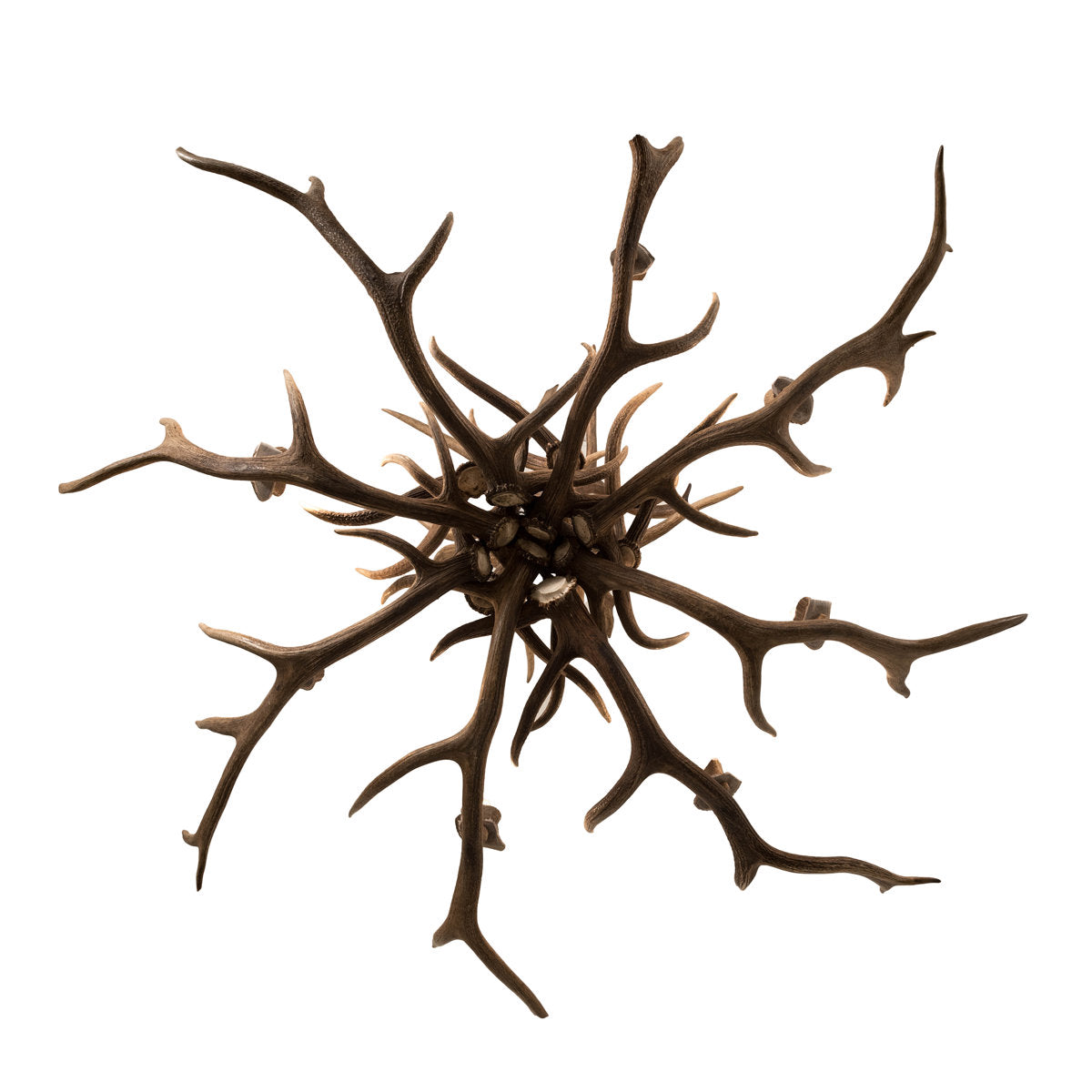 Rustic Lodge 8 - Light Chandelier 66"W