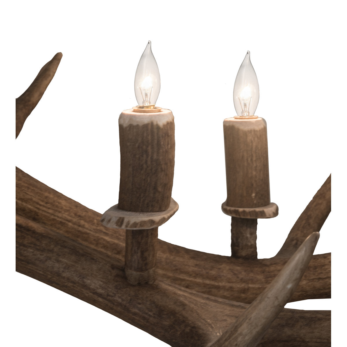 Rustic Lodge 8 - Light Chandelier 64"W