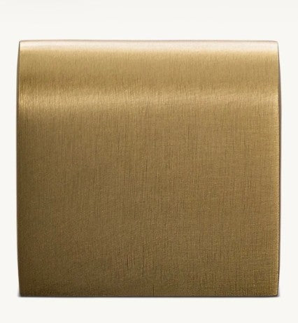 Sample metal finish (Lacquered Burnished Brass)