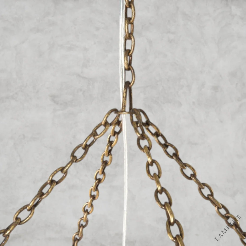 Adeline 10-Light Glass Chandelier