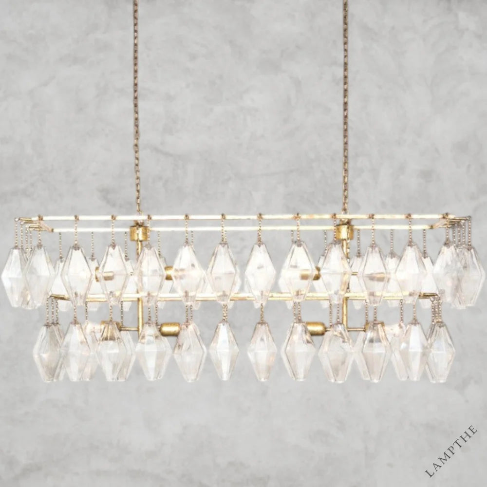 Adeline 8-Light Glass Chandelier