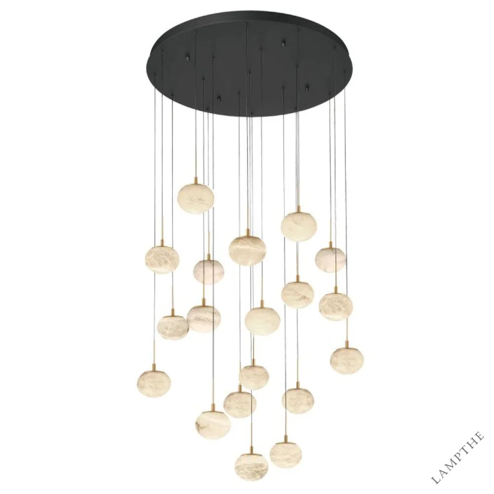 Alabaster Codri Round LED Chandelier