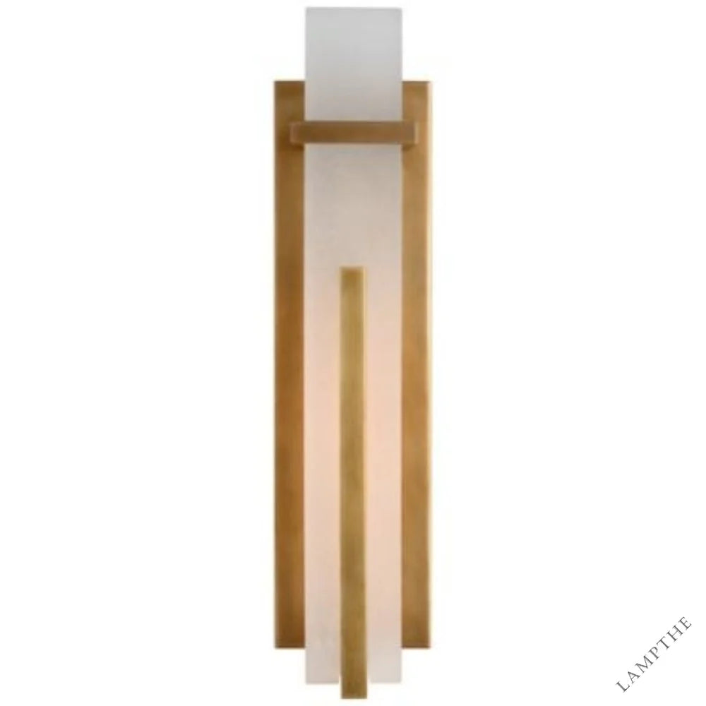 Alabaster Ian Kfowler Malik Large Sconce