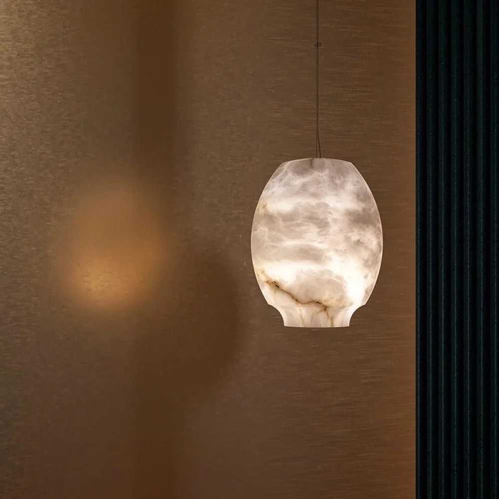 Alabaster Lantern Pendant