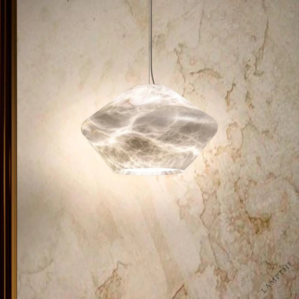 Alabaster Popular Art Pendant