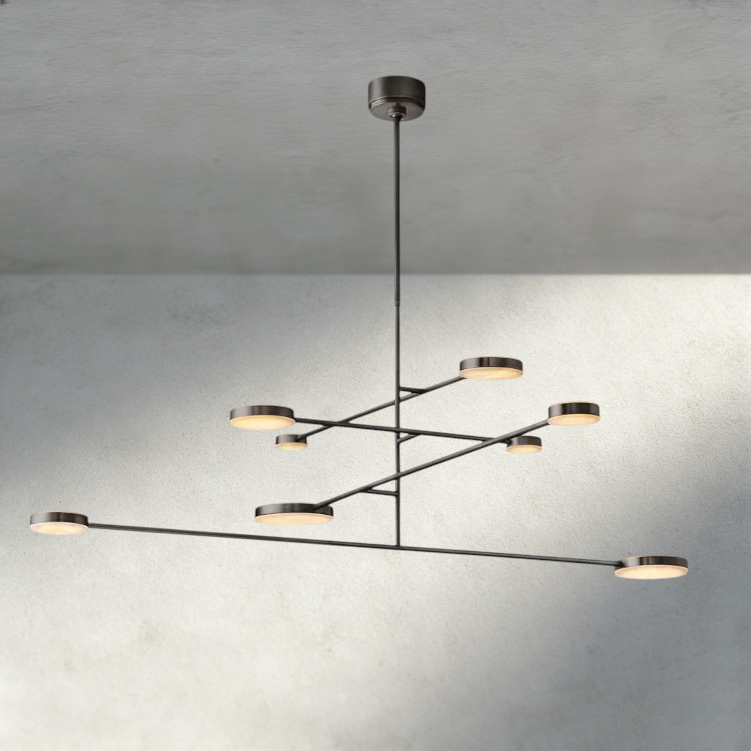 60" / Bronze Alexander Mobile Chandelier 36", 46", 60", 72"