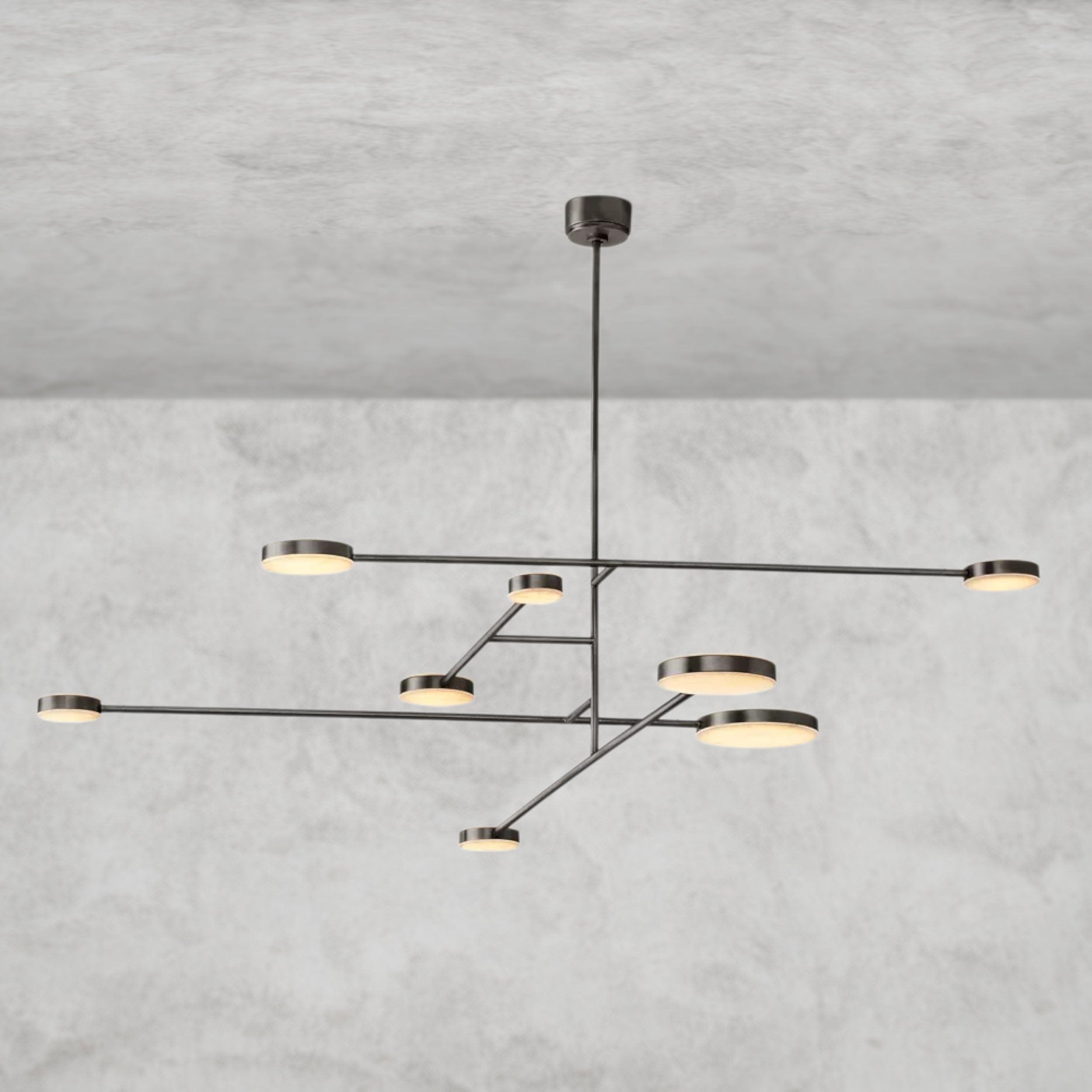 72" / Bronze Alexander Mobile Chandelier 36", 46", 60", 72"