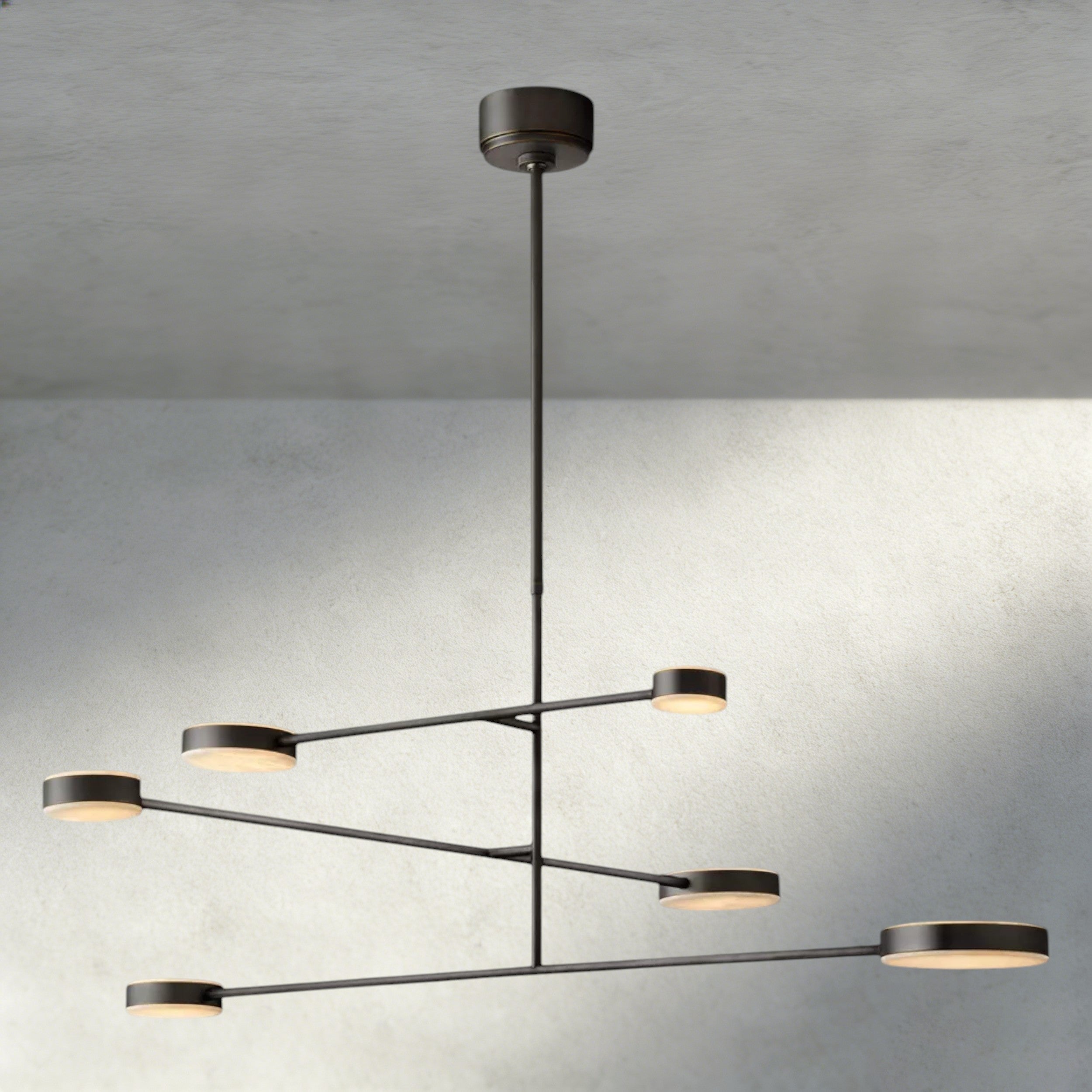 46" / Bronze Alexander Mobile Chandelier 36", 46", 60", 72"