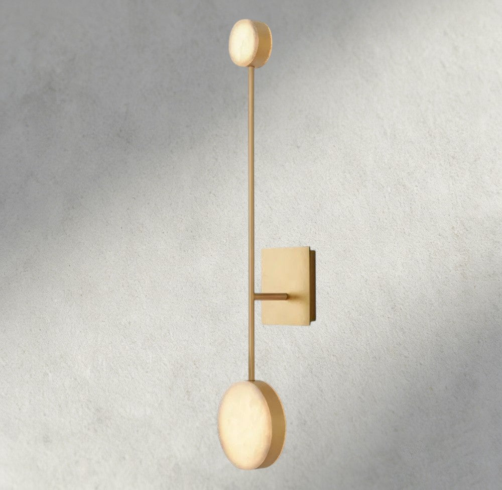 28" / Brass Alexander Sconce 18", 28"