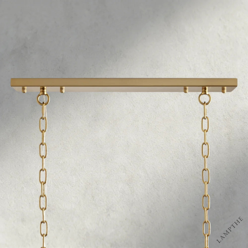 Amaya Rectangular Chandelier 40", 53"