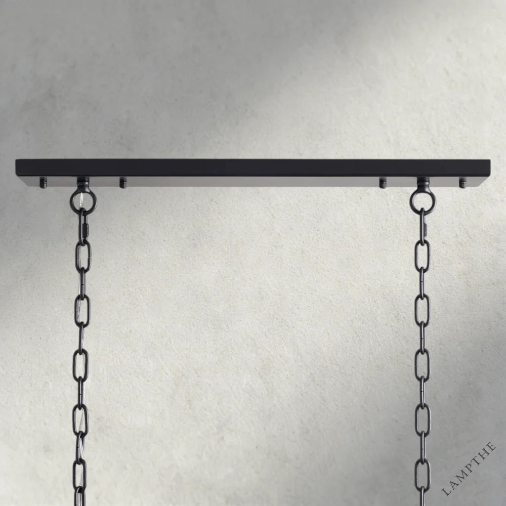 Amaya Rectangular Chandelier 40", 53"