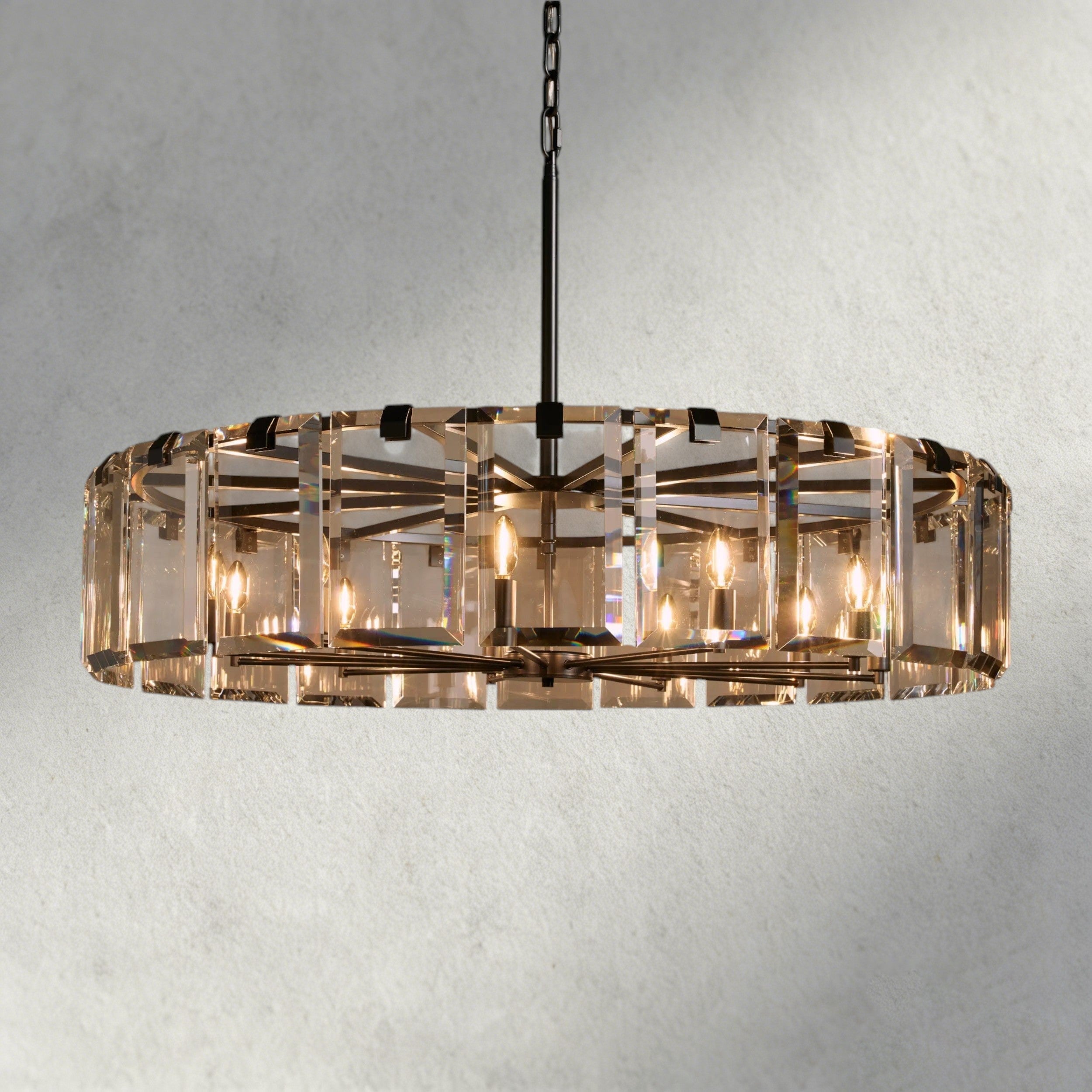 48" / Bronze Amaya Round Chandelier 21.5", 30", 38", 48"