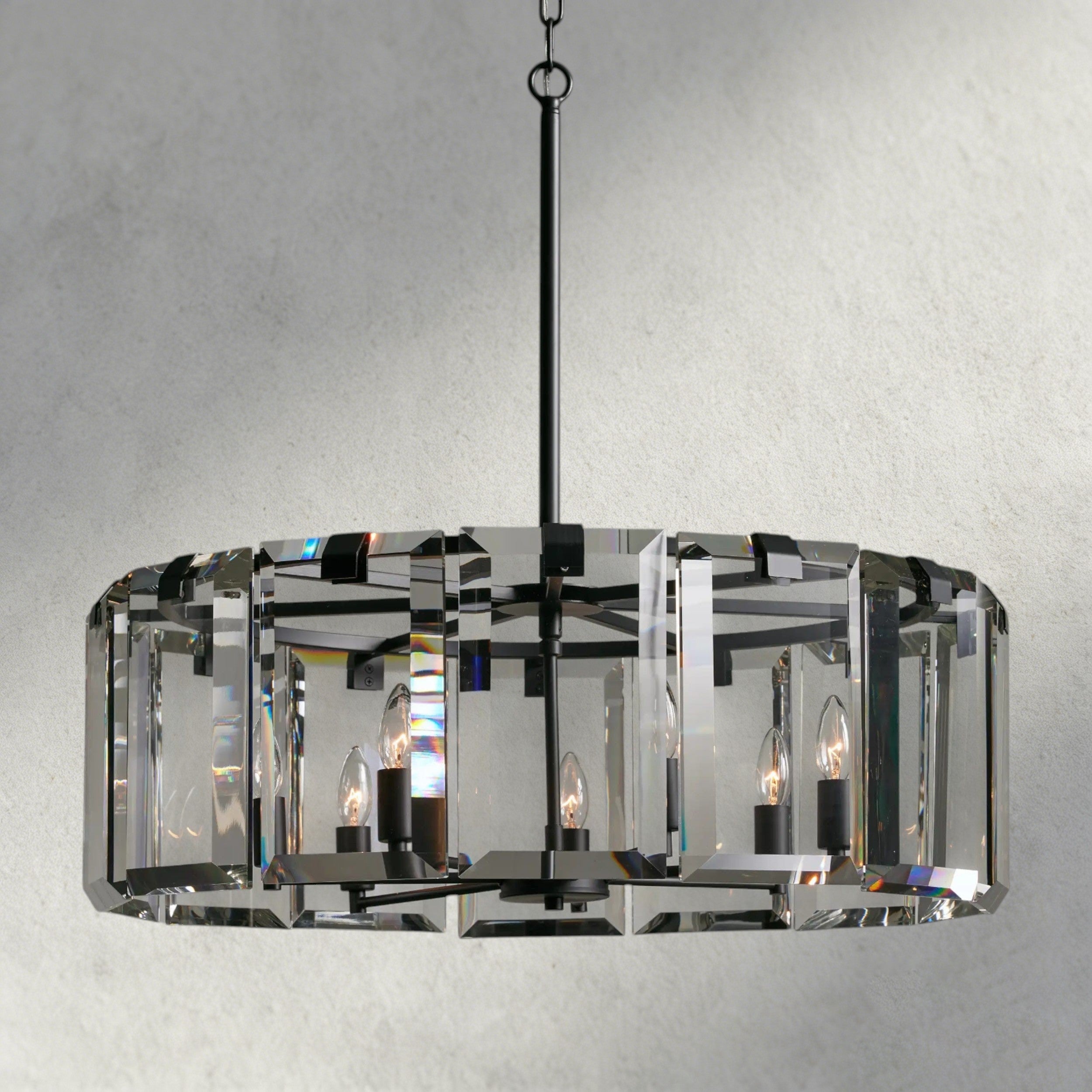 30" / Bronze Amaya Round Chandelier 21.5", 30", 38", 48"