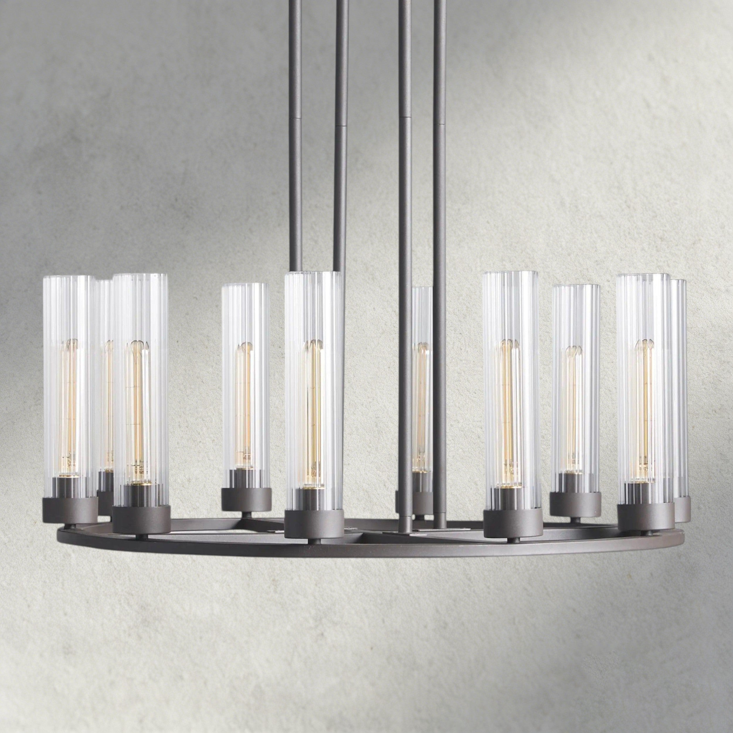 Andreas 10-Light Round Chandelier