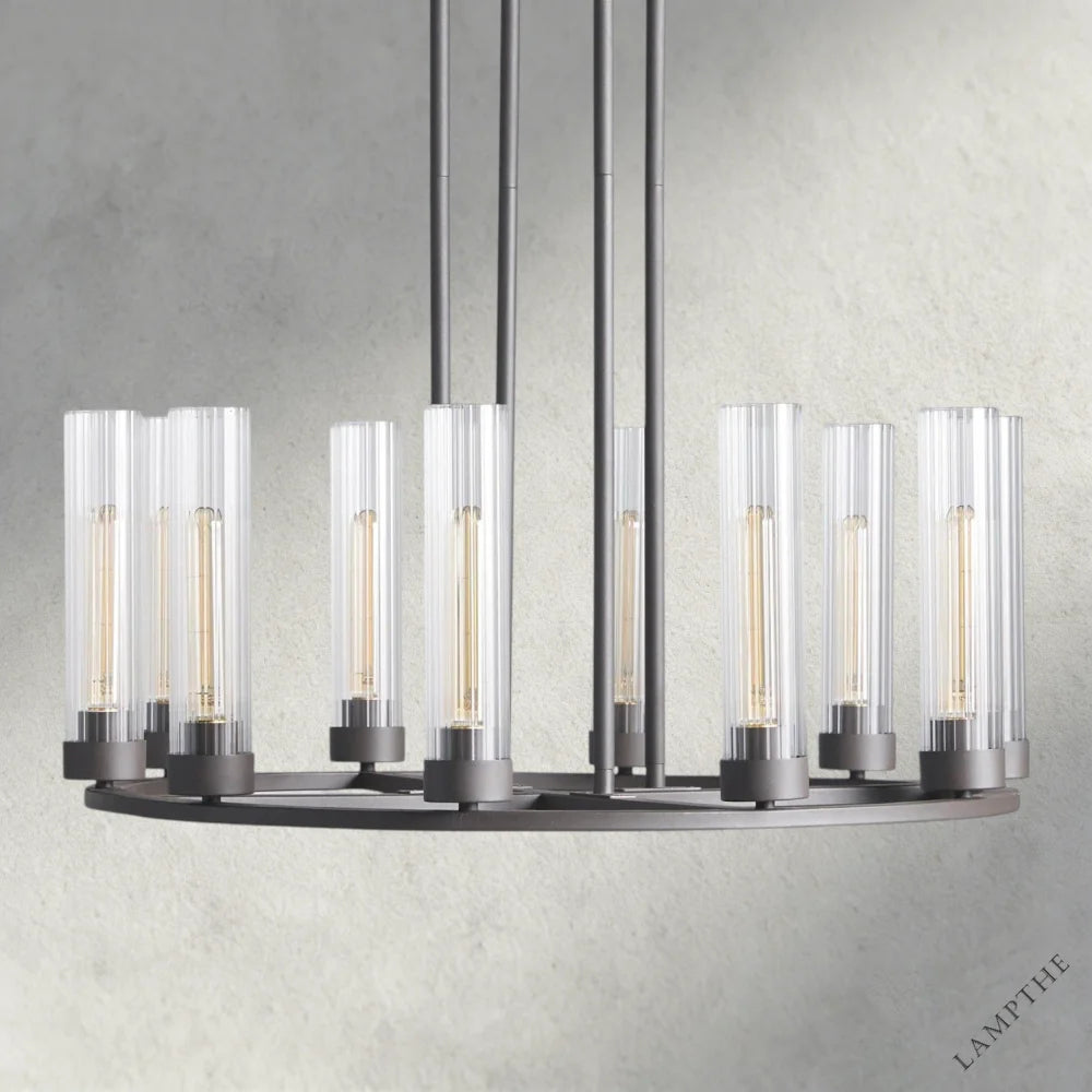 Andreas 10-Light Round Chandelier
