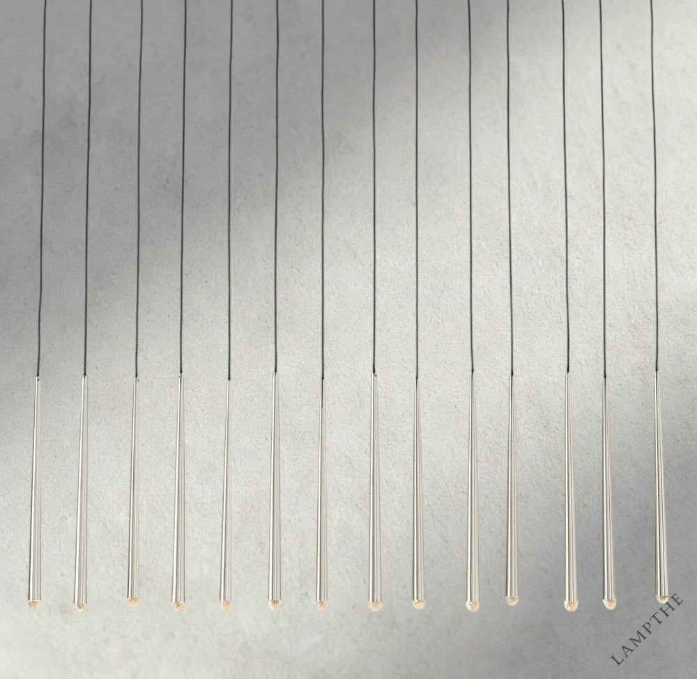 Nickel Aquitaine Linear Chandelier 72"