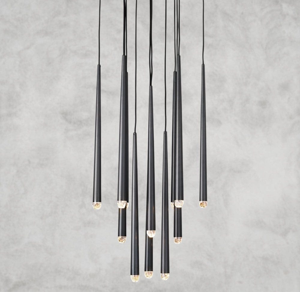 24" / Bronze Aquitaine Round Chandelier 18", 24", 30", 48"