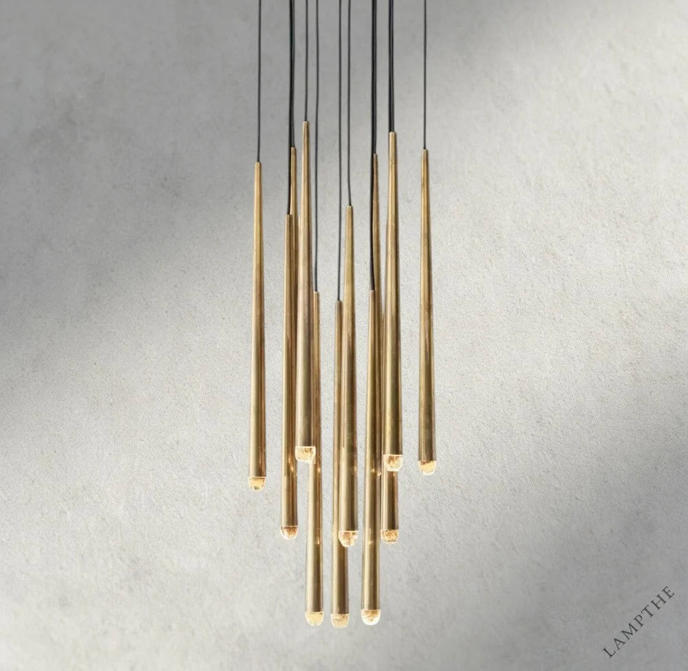 18 / Brass Aquitaine Round Chandelier 18", 24", 30", 48"