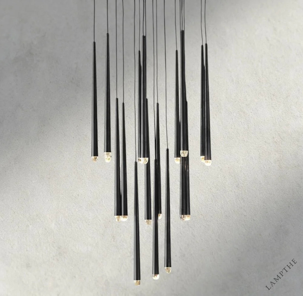 30" / Bronze Aquitaine Round Chandelier 18", 24", 30", 48"