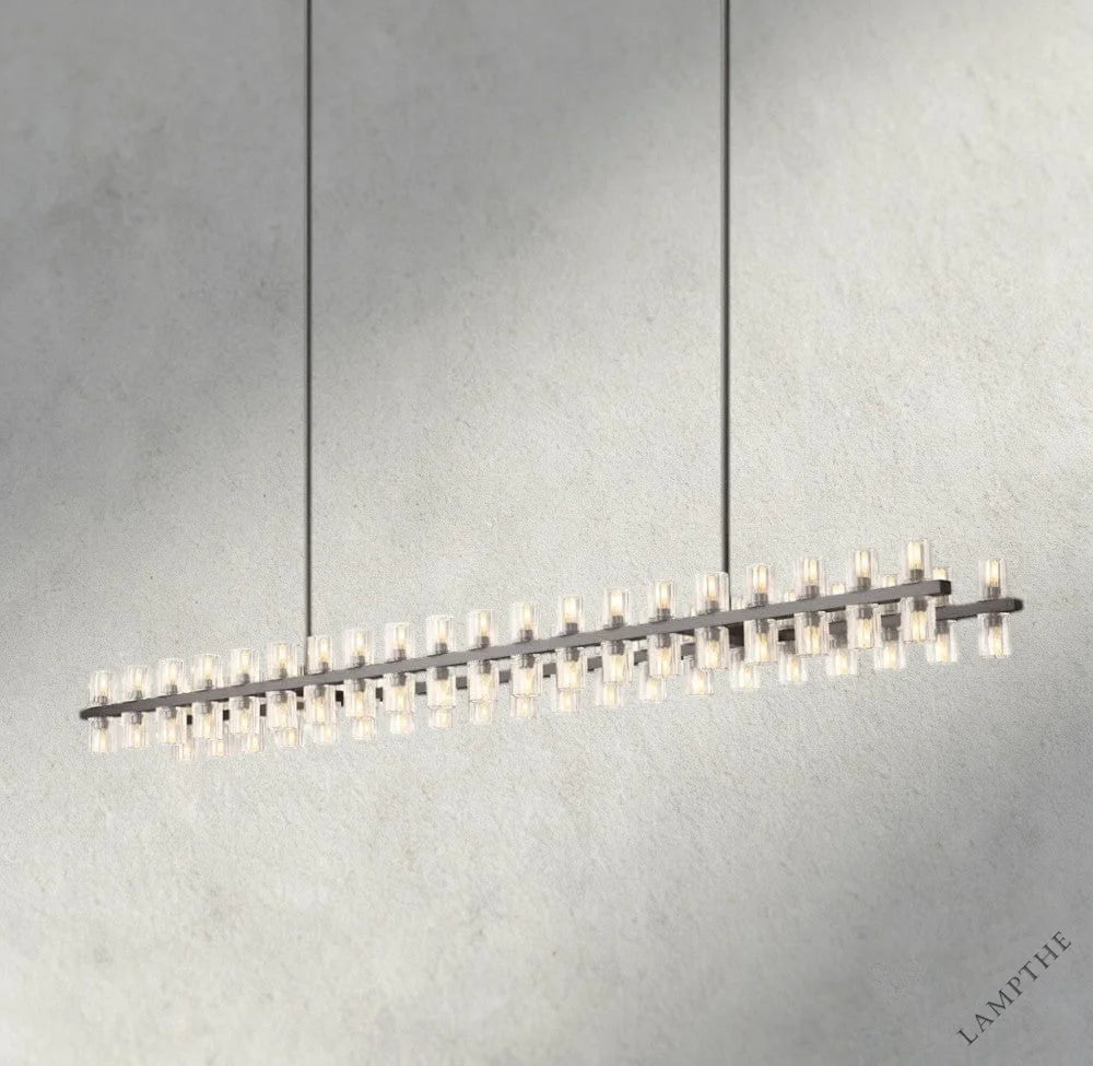 Arcachon LED Rectangular Chandelier 54", 72"