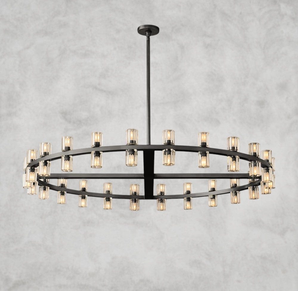48" / Bronze Arcachon LED Round Chandelier 36", 48", 60"