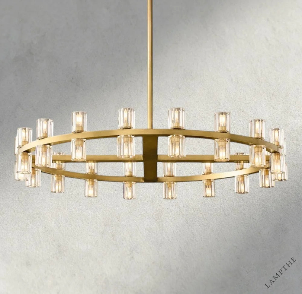 36" / Brass Arcachon LED Round Chandelier 36", 48", 60"