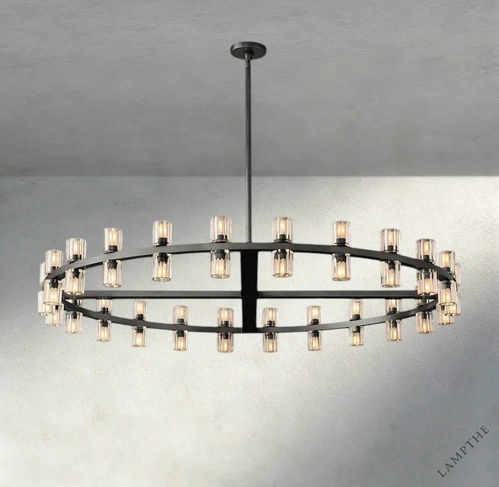48" / Bronze Arcachon LED Round Chandelier 36", 48", 60"