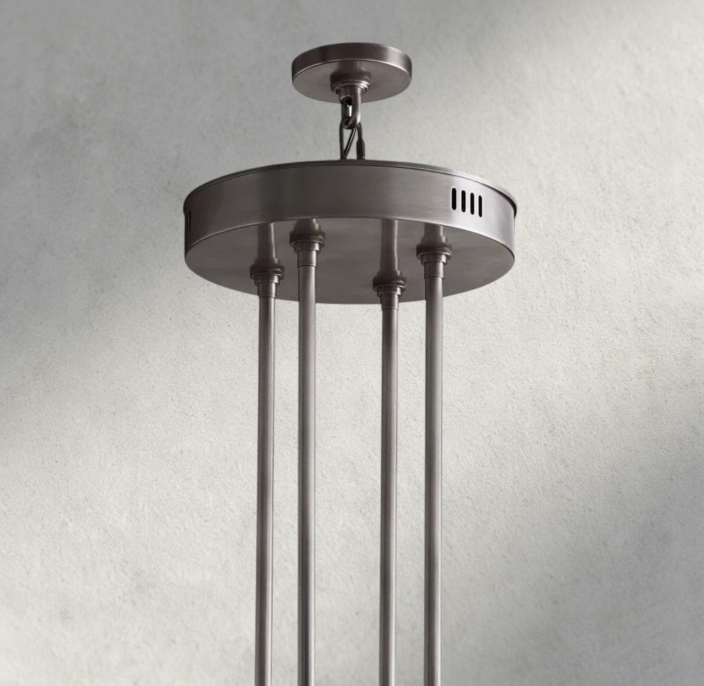 Arcachon LED Round Two-Tier Chandelier 60"